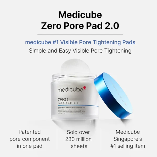 medicube - Zero Pore Pad 2.0- 70 pcs - Image 2