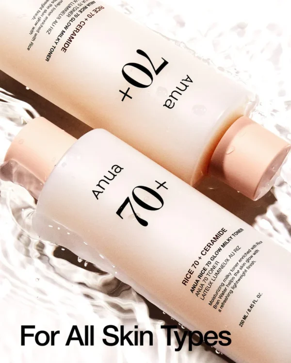 Anua - Rice 70 Glow Milky Toner (250 ml)